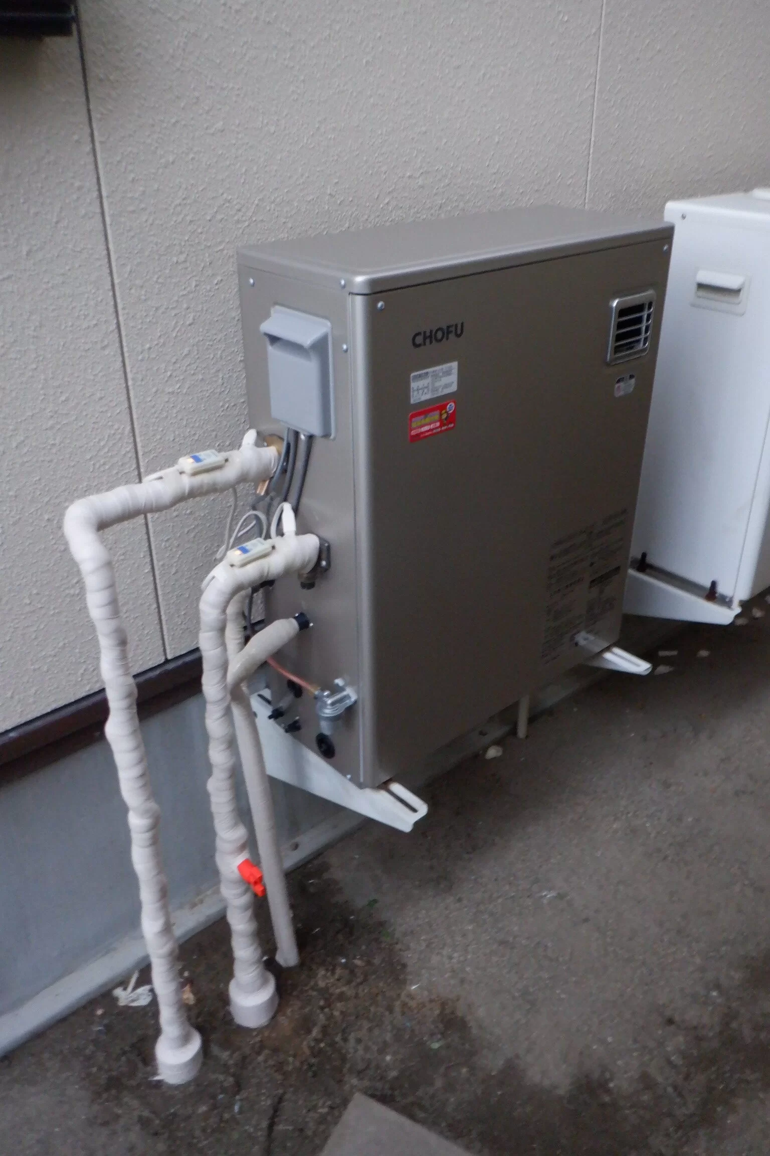   石油給湯器　長府製作所KIBF-4770DA交換（宮城県仙台市若林区沖野）の施工後画像 / 宮城・仙台・山形の給湯器交換［シマツ］